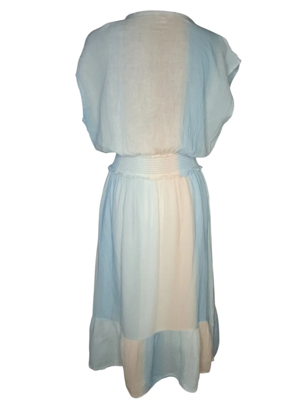 Rails Ashlyn Sunset Gradient Linen Blend Dress, Womens Small - Picture 4 of 6